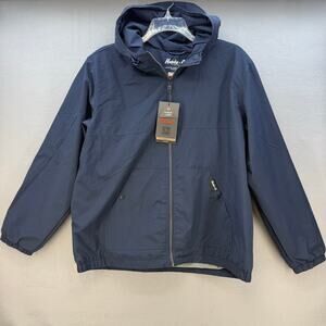 NWT Hawke & Co Outfitter Performance Jacket Men's XL Blue Grey Fleece Lined